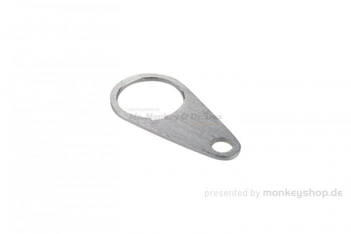 Zündschloss Halter Aluminium gebürstet f. Monkey