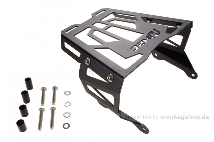 H2C Gepäckträger hinten schwarz f. MSX125 Grom JC92