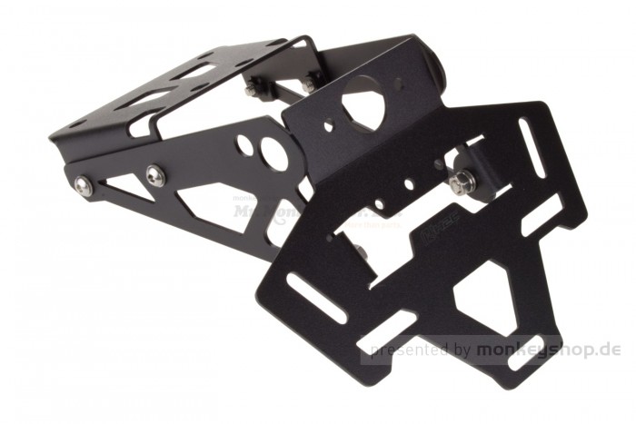 H2C Kennzeichenhalter Fender Less Kit Aluminium f. MSX125 Grom JC92