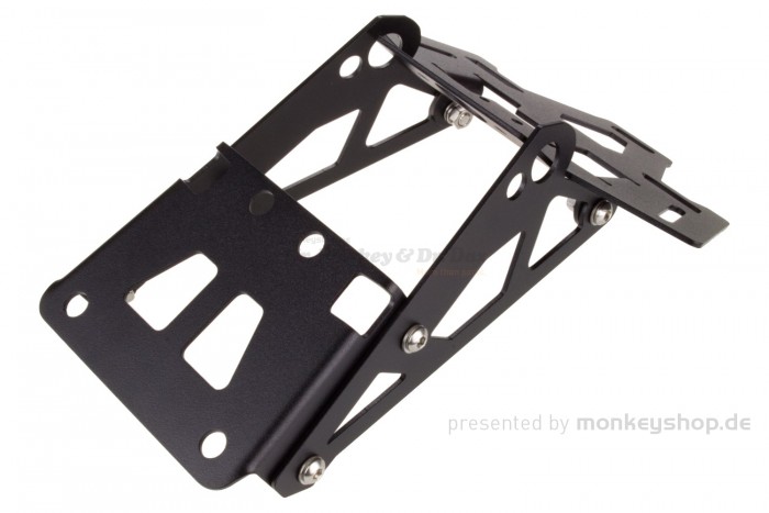 H2C Kennzeichenhalter Fender Less Kit Aluminium f. MSX125 Grom JC92