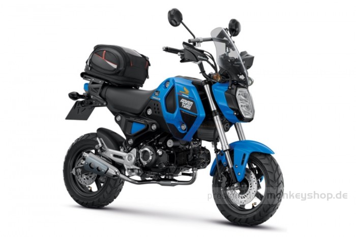 H2C Kennzeichenhalter Fender Less Kit Aluminium f. MSX125 Grom JC92