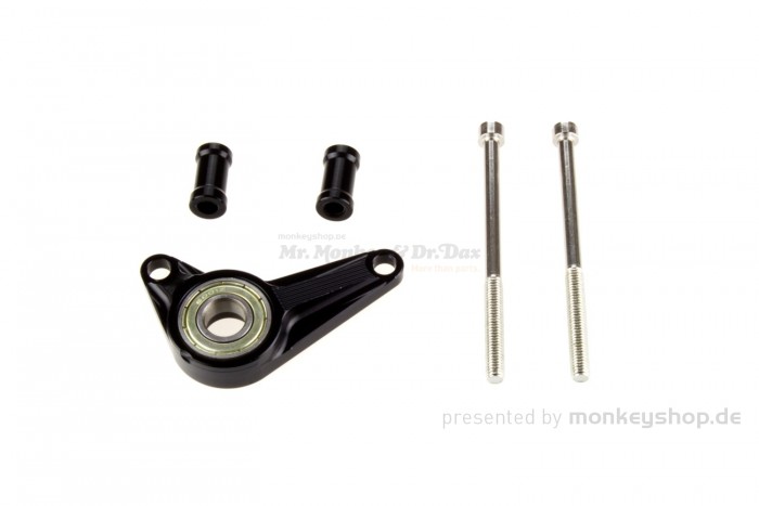 Verstärkung Schaltwelle Aluminium CNC schwarz f. Super Cub 125 JA48