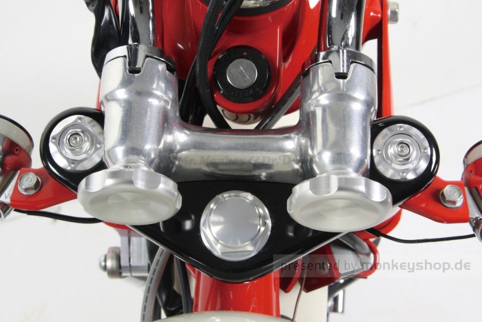 Takegawa Gabel Schrauben Set Aluminium CNC silber f. Monkey + Dax