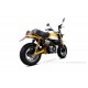Scorpion Red Power Aluminium / Edelstahl Auspuffanlage gebürstet f. Monkey 125 JB02 JB03