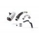 Scorpion Red Power Aluminium / Edelstahl Auspuffanlage gebürstet f. Monkey 125 JB02 JB03