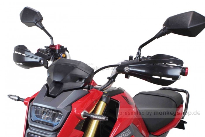 Takegawa Handschützer Set schwarz ø22.2mm f. MSX + Monkey 125