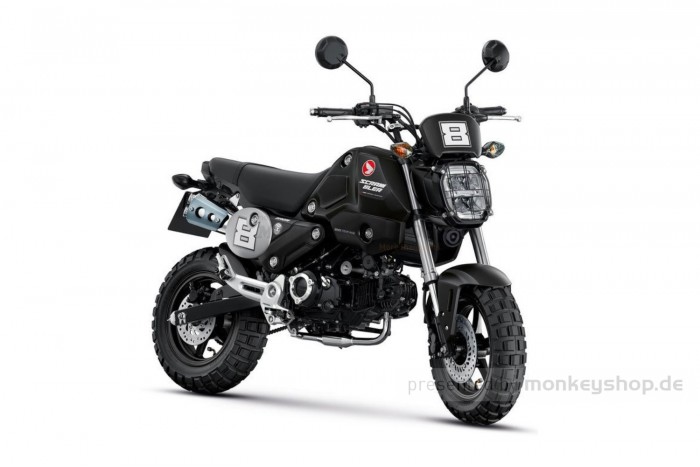 H2C Scheinwerfer Schutz Gitter Aluminium CNC schwarz f. MSX 125 Grom JC92