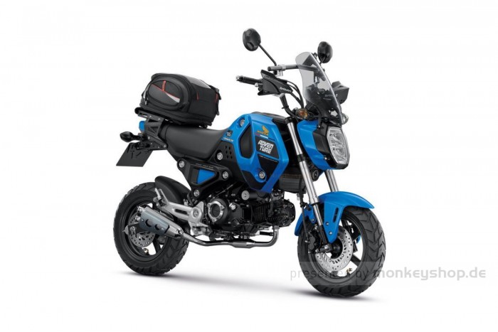 H2C Gepäckträger hinten schwarz f. MSX125 Grom JC92