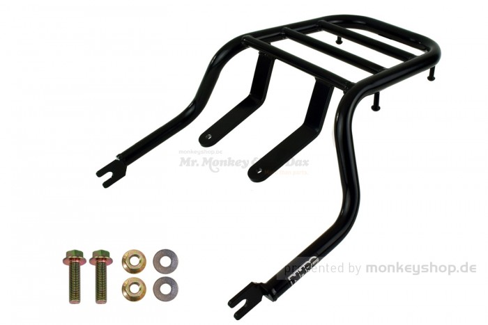 NHRC Gepäckträger hinten schwarz f. Monkey 125