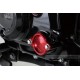 Kitaco Ölfilter Deckel Aluminium CNC rot eloxiert f. MSX Grom JC92 + Monkey 125 JB03 JB05 + Dax 125