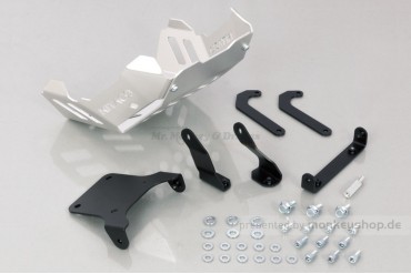 Kitaco Unterfahrschutz Aluminium silber eloxiert f. MSX GROM JC92