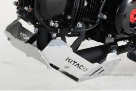 Kitaco Unterfahrschutz Aluminium silber eloxiert f. MSX GROM JC92