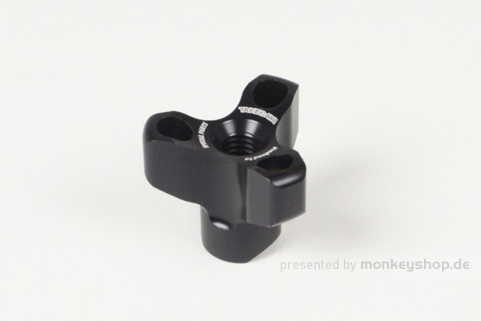 Takegawa Einstellmutter Bremse Alu CNC schwarz