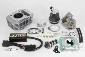 Takegawa Hyper e-Stage N15 143 cc Bore Up Tuning Kit mit FI-Controller Type-e & gr. Drosselklappe f. Monkey 125 JB02
