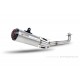 Scorpion Red Power Aluminium / Edelstahl Auspuffanlage gebürstet f. MSX SF 125