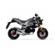 Scorpion Red Power Aluminium / Edelstahl Auspuffanlage gebürstet f. MSX SF 125