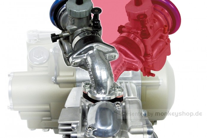 Takegawa Ansaugstutzen Kit 70° verstellbar