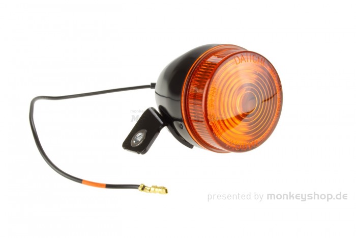 Honda Blinker schwarz vorne links (& hinten rechts) f. Monkey + Gorilla 12V