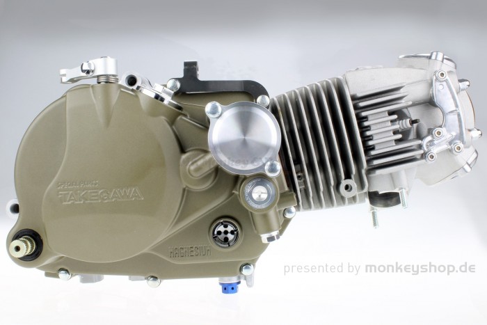 Takegawa 124 cc Tuning Motor 4V 19,5 PS 5-Gang TAF Touring ohne Zündung