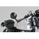 Daytona "D-MIRROR-10" Aluminium ABS Lenkerenden Spiegel Satz schwarz lang
