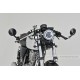 Daytona "D-MIRROR-10" Aluminium ABS Lenkerenden Spiegel Satz schwarz lang