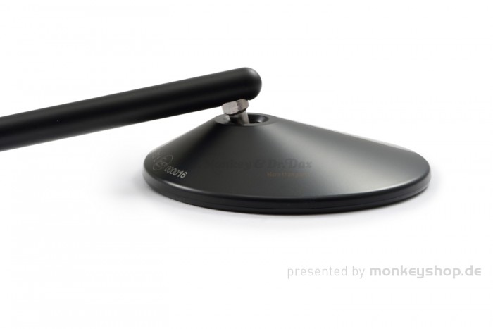 Daytona "D-MIRROR-10" Stahl ABS Seitenspiegel Satz schwarz