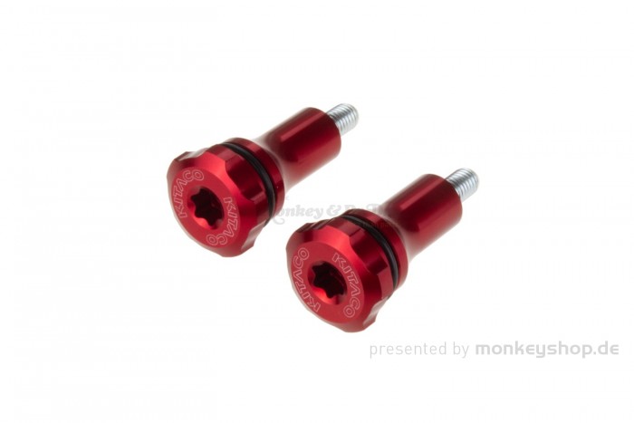 Kitaco Sitzbank Schrauben Befestigung Aluminium CNC rot f. Monkey 125