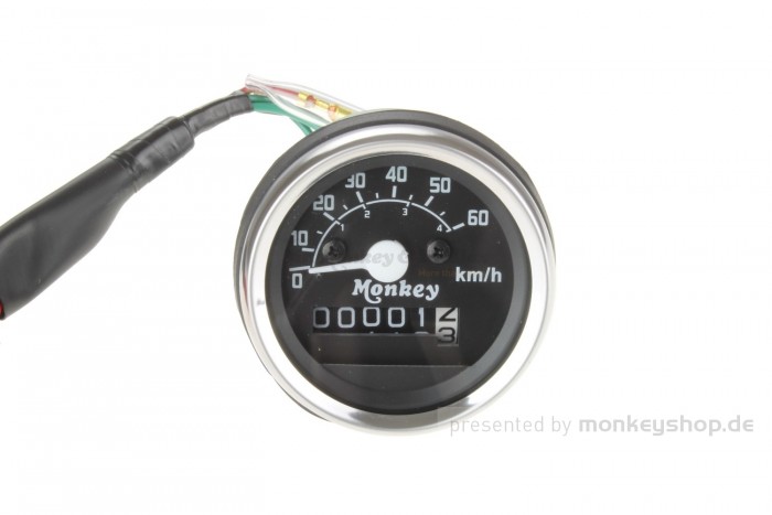 Honda Tacho 60km/h schwarz f. Monkey