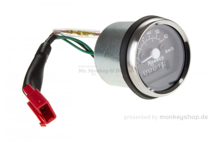Honda Tacho 60km/h schwarz f. Monkey