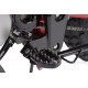 ZETA Fußrasten CNC Aluminium schwarz eloxiert f. Monkey 125 + MSX + Dax 125