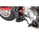 ZETA Fußrasten CNC Aluminium schwarz eloxiert f. Monkey 125 + MSX + Dax 125