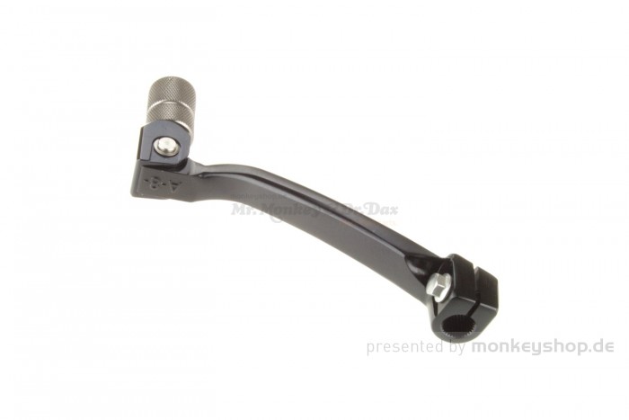 ZETA Revolver Schalthebel Aluminium schwarz f. MSX + Monkey 125
