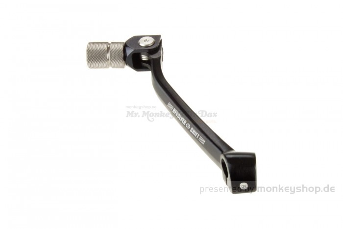 ZETA Revolver Schalthebel Aluminium schwarz f. MSX + Monkey 125