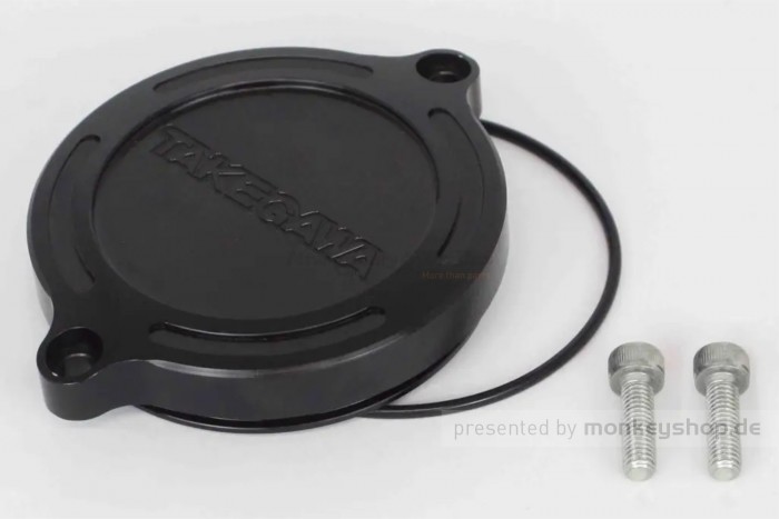 Takegawa Aluminium CNC Nockenwellendeckel schwarz eloxiert f. MSX 125 + Super Cub 125 + Monkey 125