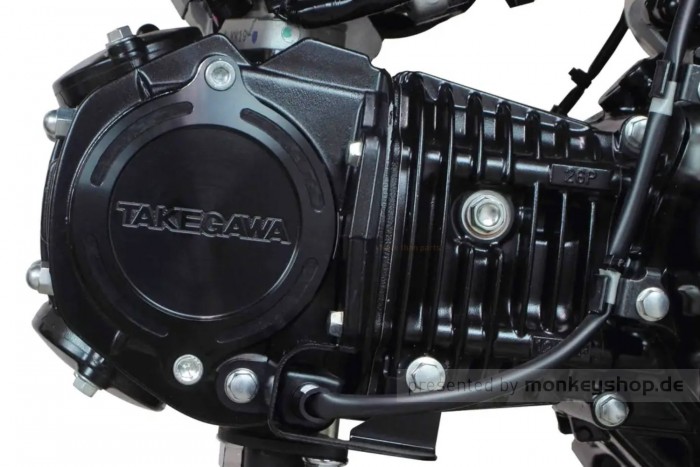 Takegawa Aluminium CNC Nockenwellendeckel schwarz eloxiert f. MSX 125 + Super Cub 125 + Monkey 125