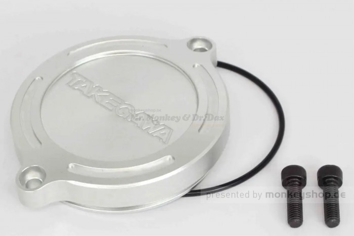 Takegawa Aluminium CNC Nockenwellendeckel silber eloxiert f. MSX 125 + Super Cub 125 + Monkey 125