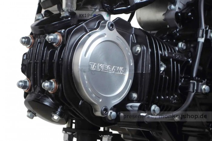 Takegawa Aluminium CNC Nockenwellendeckel silber eloxiert f. MSX 125 + Super Cub 125 + Monkey 125