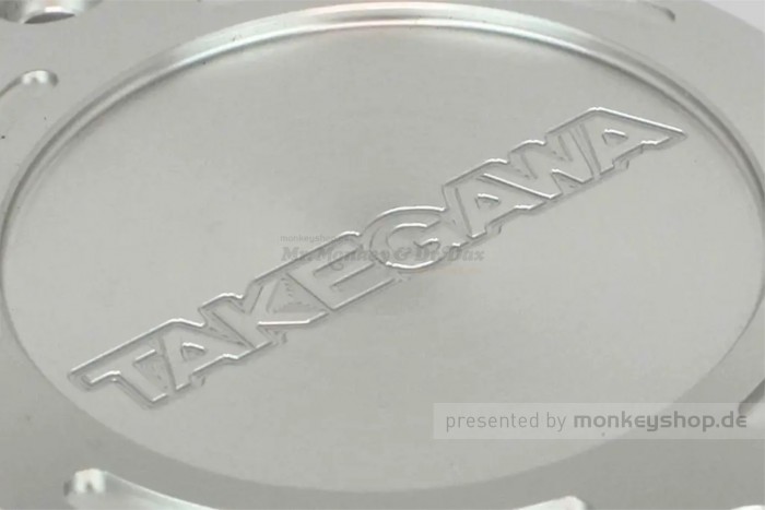 Takegawa Aluminium CNC Nockenwellendeckel silber eloxiert f. MSX 125 + Super Cub 125 + Monkey 125