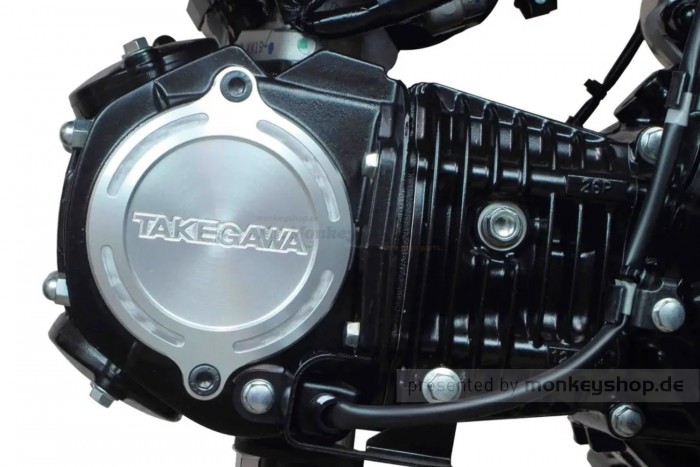 Takegawa Aluminium CNC Nockenwellendeckel silber eloxiert f. MSX 125 + Super Cub 125 + Monkey 125