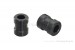 Kitaco Distanz Buchse Spacer Set vorn schwarz Aluminium CNC f. MSX 125 JC61 JC75