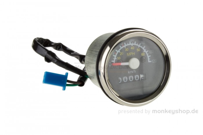 Tacho 120km/h schwarz f. Monkey