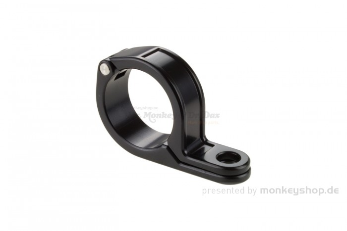 Daytona Blinker Klemme Aufnahme Aluminium schwarz f. Gabel ø39 mm