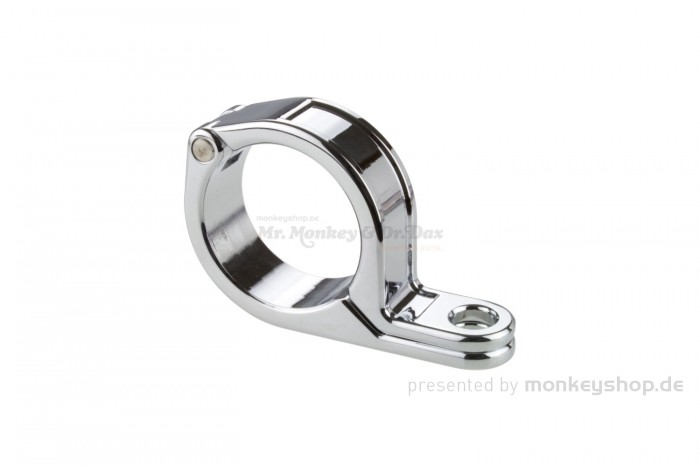 Daytona Blinker Klemme Aufnahme Aluminium chrom f. Gabel ø41 mm