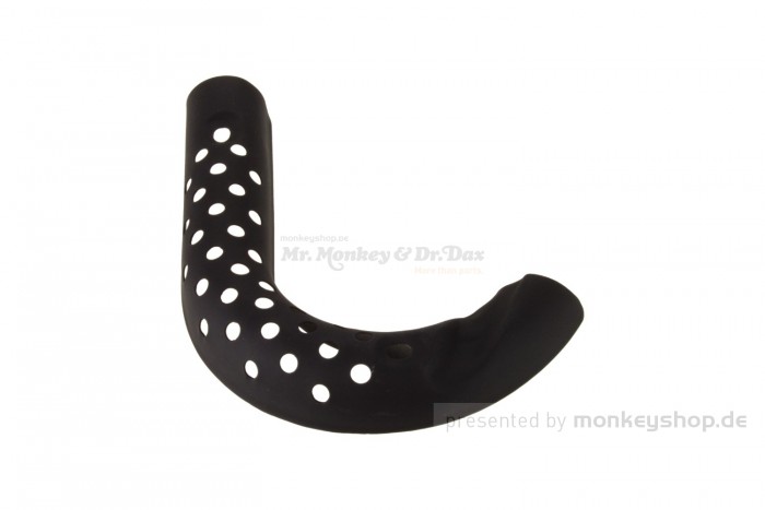 Honda Hitzeschutzblech Krümmer unten schwarz f. Monkey + Gorilla