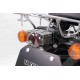 Takegawa Rücklichtglas BLAZE smoke mit schwarzem Einsatz f. Monkey