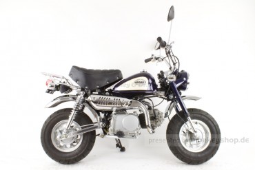 Honda Monkey Z50J blau 110cc Motorradzulassung 4427km