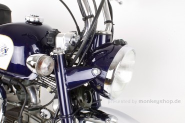Honda Monkey Z50J blau 110cc Motorradzulassung 4427km