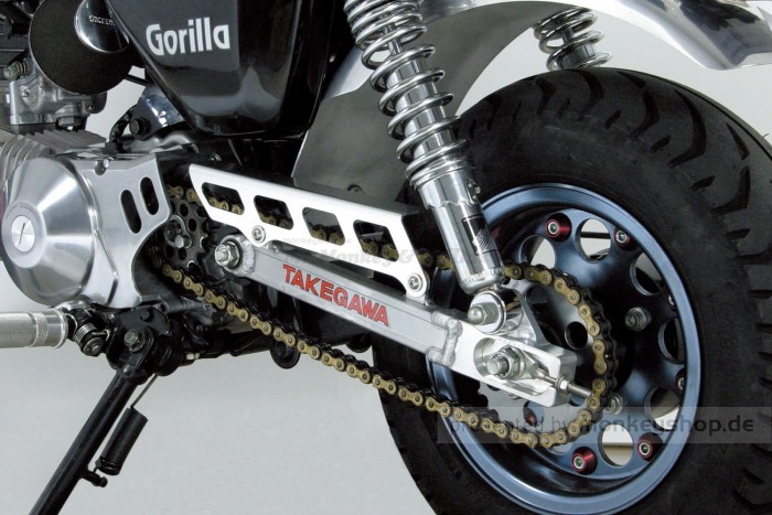 Takegawa Hinterradschwinge +40mm m. Kettenschutz Monkey