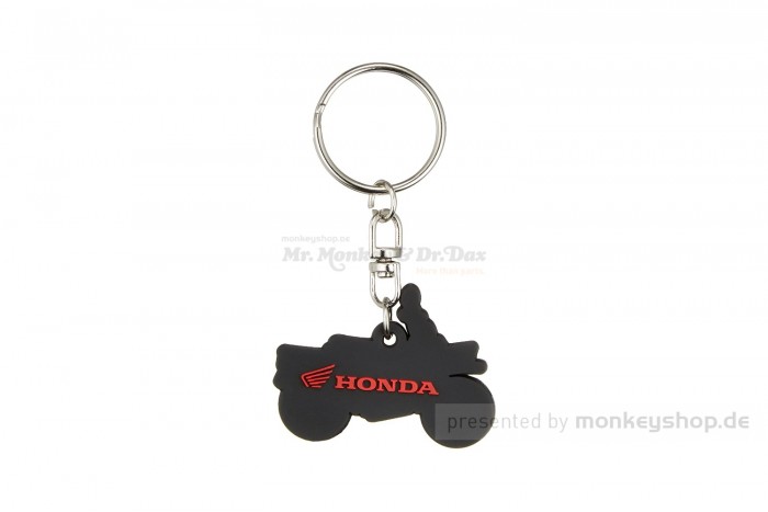 Honda Schlüsselanhänger Motra Gummi oliv grün