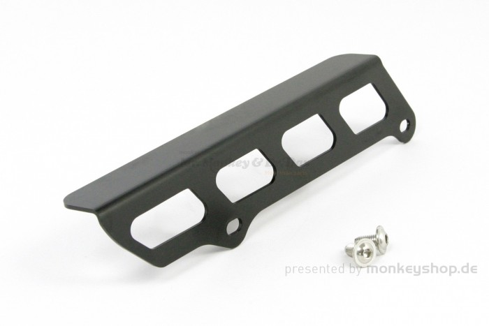 Takegawa Kettenschutz Z-Style Aluminium CNC schwarz f. Monkey 50 + Gorilla